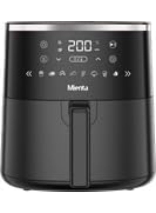Mienta Crisp Smart Air Fryer 5.7L Capacity – 11 Automatic Cooking Programs, Digital Display, Keep Warm Function, 1750W Power, Compact Design, Easy to Clean - Image 1